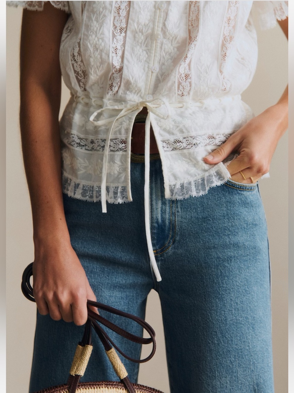 NWT Sezane Shenali Blouse - Picture 3 of 9
